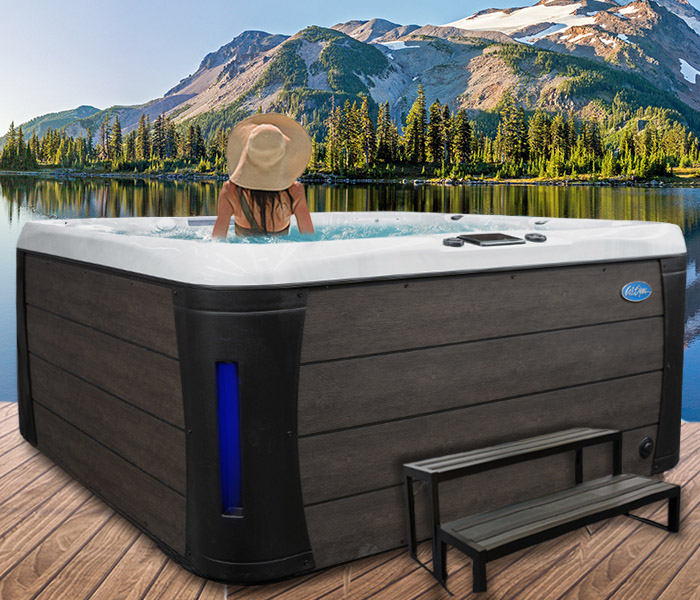 Calspas hot tub being used in a family setting - hot tubs spas for sale San Jose